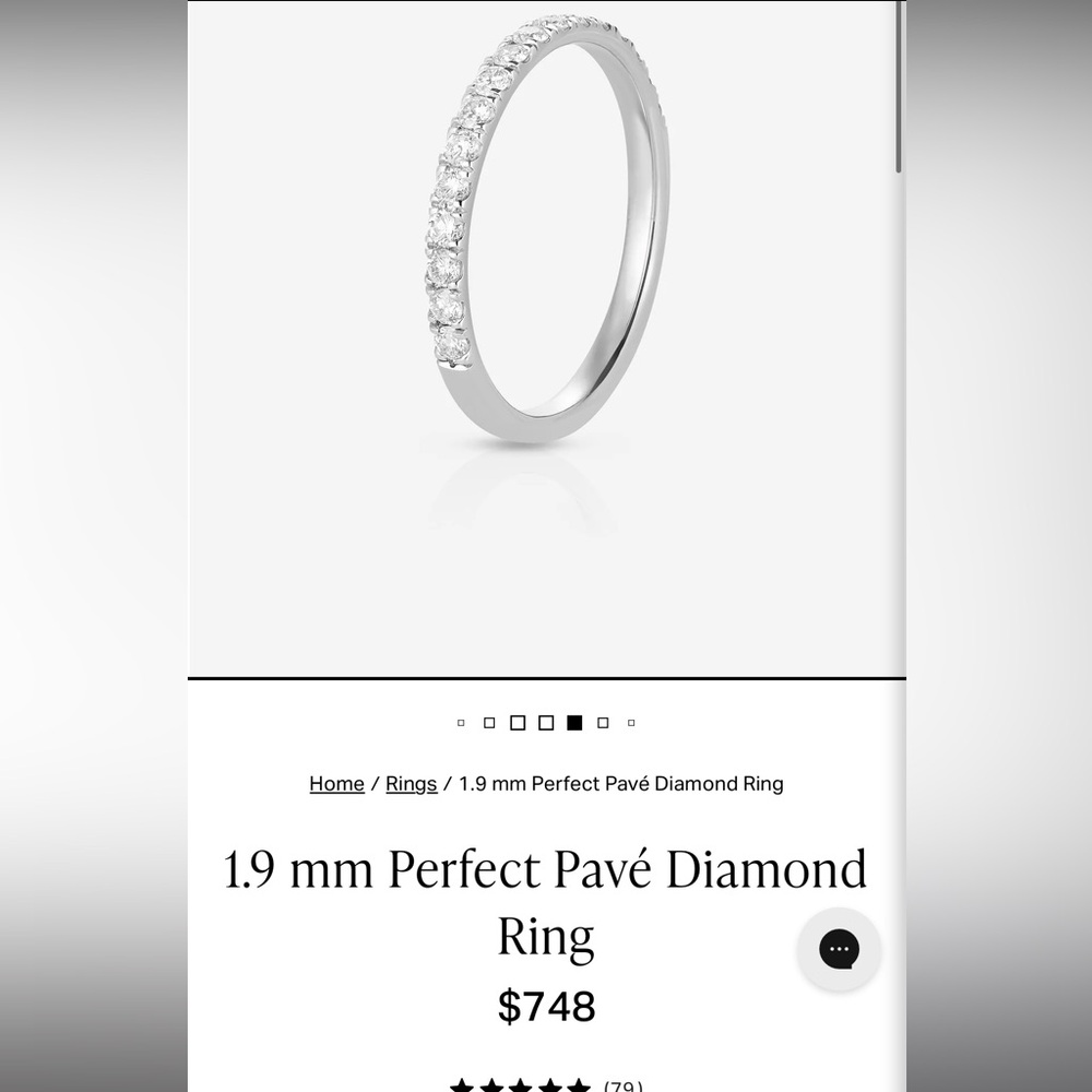 Ring Concierge Perfect Pave Band 1.9mm